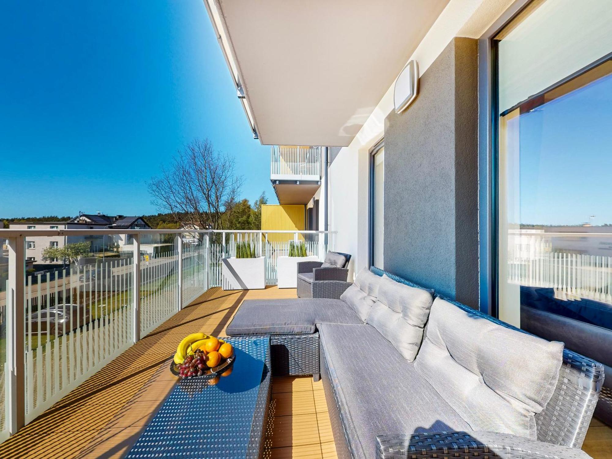 Sloneczne Tarasy Apartaments & Spa Grzybowo  Dış mekan fotoğraf
